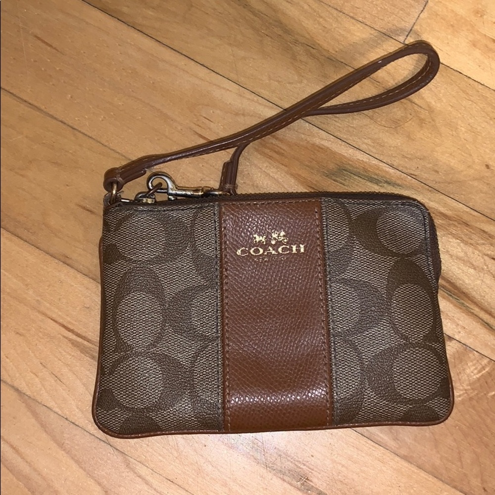 Authentic Coach wristlet